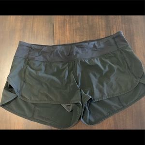 Lululemon Black Running Shorts